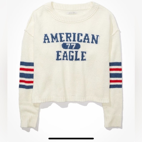 American Eagle Outfitters Sweaters - American Eagle AE Easy Crew Neck Knit Sweater